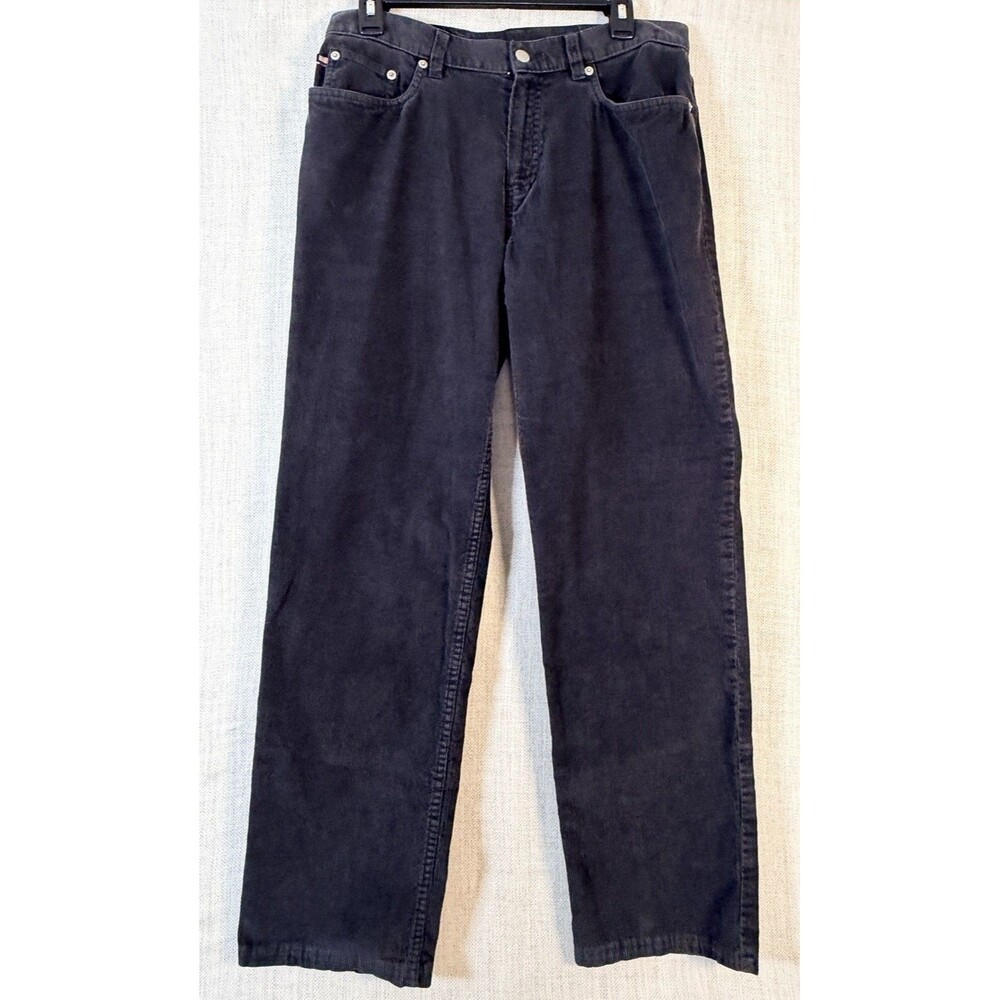 Polo Ralph Lauren Corduroy Pants Straight Fit Women’s Size 8 Black